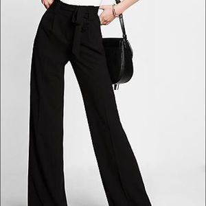 Express Wide Leg High Rise Paperbag